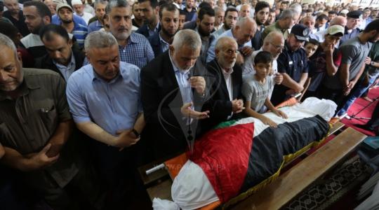 قيادة الجهاد تشارك فى جنازة الشعيد عبد الرحيم عباس ‫(42598913)‬ ‫‬