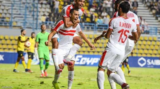بقميصه الجديد.. رباعية للزمالك في مرمى دجلة