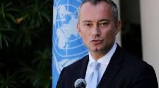 نيكولاي ملادينوف منسق الأمم المتحدة الخاص لعملية السلام