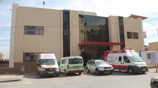 مستشفى الولادة والاطفال والحضانة بمستشفى شهداء الأقصى