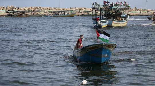 انطلاق قوافل الحرية وكسر الحصار من ميناء غزة ‫(42598915)‬ ‫‬.JPG