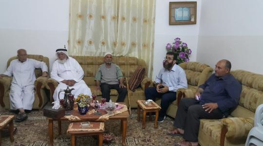 زيارة عائلة الشهيد حسن قاسم