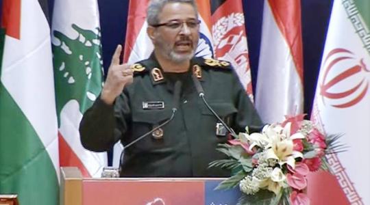 قائد قوات التعبئة الإيرانية غيب برور