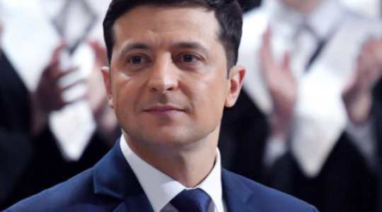  الرئيس الأوكراني فلاديمير زيلينسكي