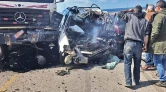 مصرع 6 اشخاص في حادث مروع في مصر