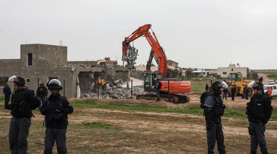الاحتلال يهدم قرية العراقيب للمرة 208
