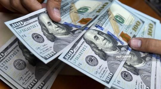 ارتفاع ملحوظ على سعر الدولار مقابل الشيكل اليوم الأربعاء