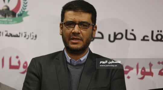 يوسف ابو الريش وكيل وزارة الصحة بغزة