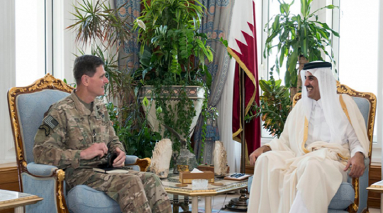 البنتاجون يشكر أمير قطر على استضافته لأكبر قاعدة أمريكية في المنطقة