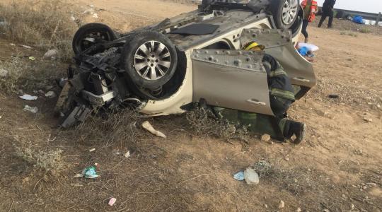 وفاة مواطن بحادث سير ذاتي شرق طوباس