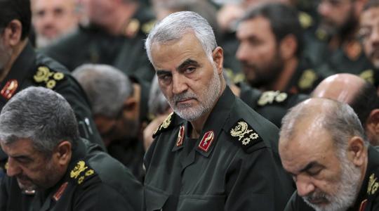 قاسم سليماني قائد فيلق القدس في الحرس الثوري الإيراني