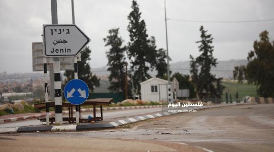 حاجز الجلمة شمال جنين (3)