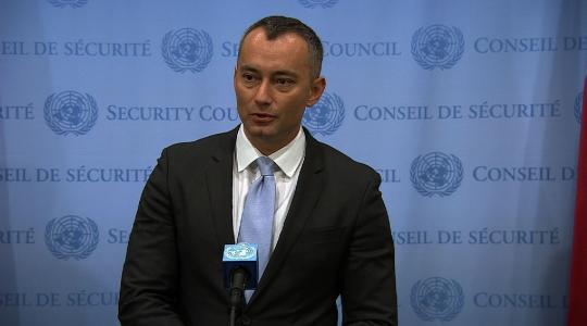 نيكولاي ميلادينوف منسق الأمم المتحدة لعملية التسوية