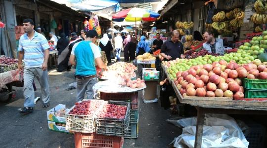 أسعار الخضروات والفواكه في غزة اليوم