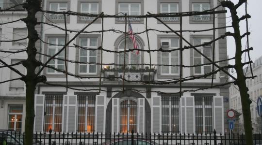 السفارة الامريكية في بلجيكا