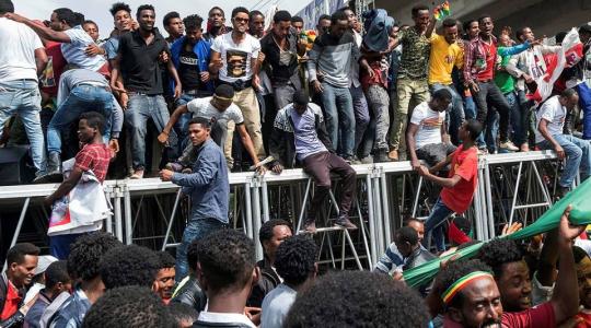 عشرات الإصابات خلال محاولة اغتيال رئيس الوزراء الاثيوبي