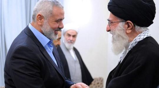 قائد الثورة علي خامنئي يستقبل رئيس المكتب السياسي لحركة حماس