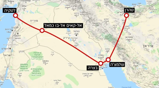 مسار ايران لبناء سكك حديدية وصولاً لسوريا