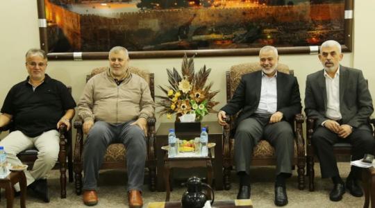 اجتماع هنية بالفصائل