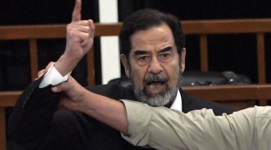  الرئيس العراقي السابق صدام حسين