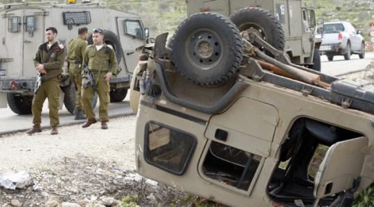 تعرض موقع عسكري اسرائيلي في نابلس لاطلاق نار من قبل مسلحين