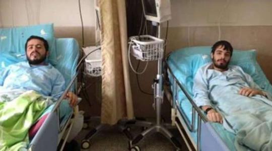 الاسيران المضربان عن الطعام أبو فارة وشديد