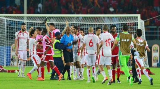 حادثة الإعتداء على حكم مباراة تونس