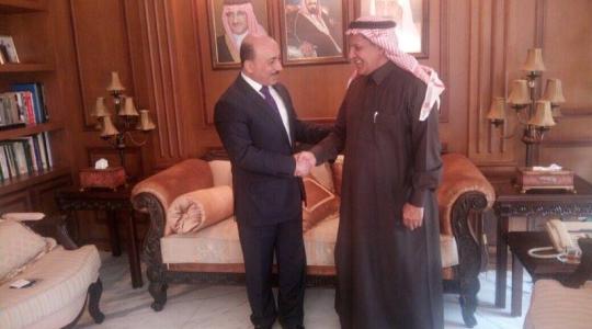 الوزير الحساينة يلتقي رئيس الصندوق السعودي للتنمية يوسف البسام
