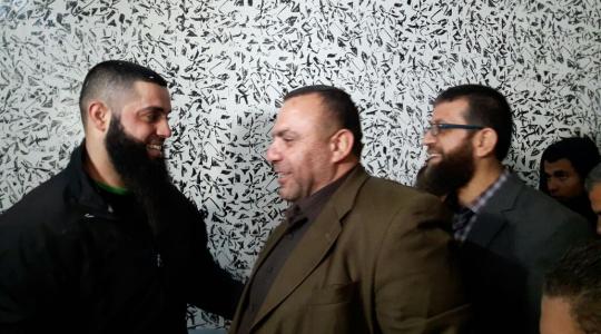 الجهاد الإسلامي تشارك في استقبال المحرر فراس أبو الرب