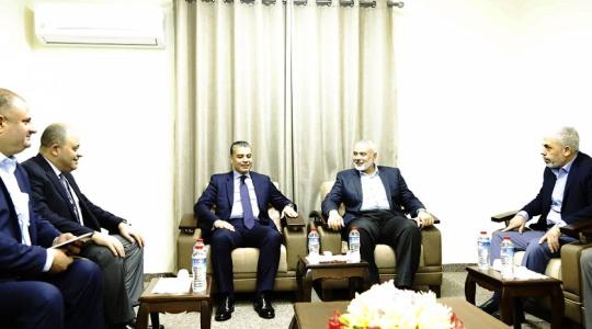 لقاء المخابرات المصرية بحركة حماس