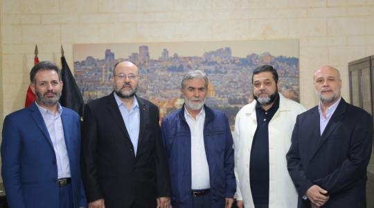 النخالة يستقبل حركة حماس1