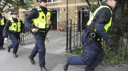 الشرطة البريطانية أمام البربلمان