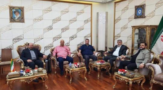 وفد حماس يصل طهران