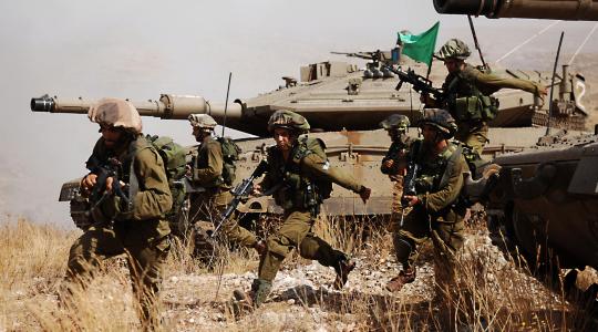 جنود الاحتلال خلال الحرب على غزة