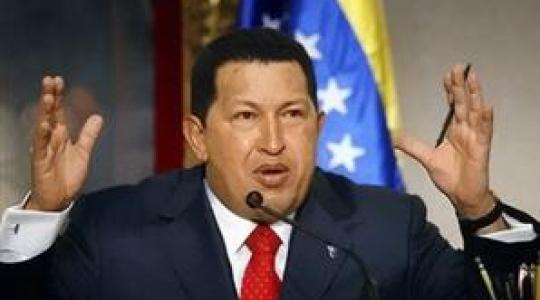الرئيس الفنزويلي شافيز