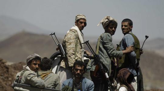 عناصر من الحوثيين في اليمن