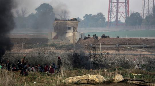 مواجهات بين شبان وجيش الاحتلال الاسرائيلي