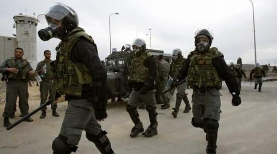 قوات القمع الاسرائيلية - صورة من الارشيف