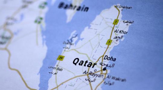 خارطة دولة قطر