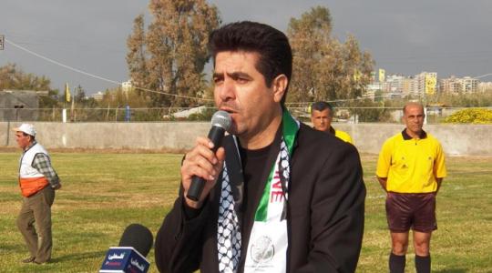 يوسف لافي رئيس بعثة المنتخب الفلسطيني