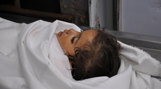 الشهيدة حلا أبو سخيلة (3 أعوام) التي قتلها الإحتلال خلال شهر يناير