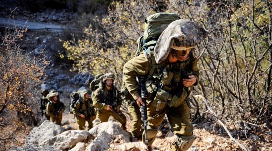 مناورات للجيش  الإسرائيلي 2022