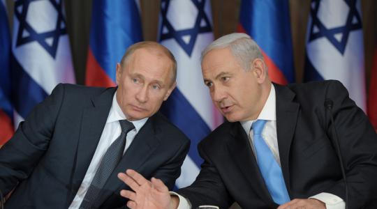 نتانياهو و بوتن