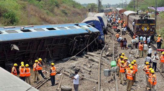 حادثة قطار الهند