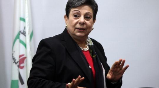 عشرواي تقدم استقالتها للرئيس عباس احتجاجا على عودة السلطة للتنسيق الامني