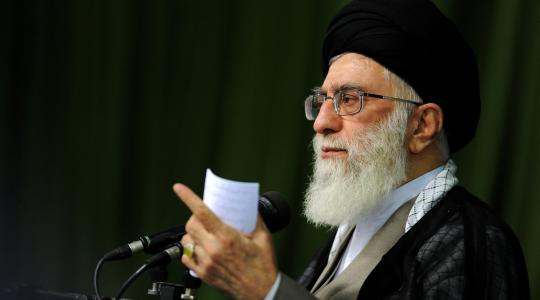 المرشد الأعلى للجمهورية الإسلامية في إيران القائد علي خامنئي