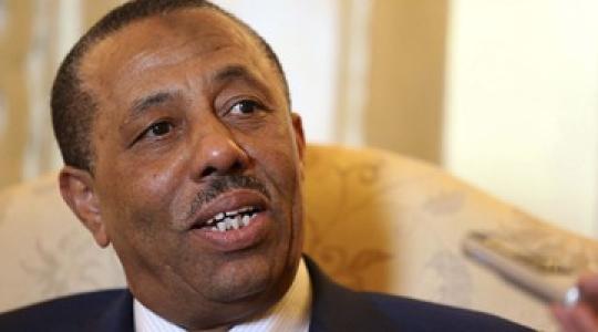 عبد الله الثني رئيس الحكومة الليبية
