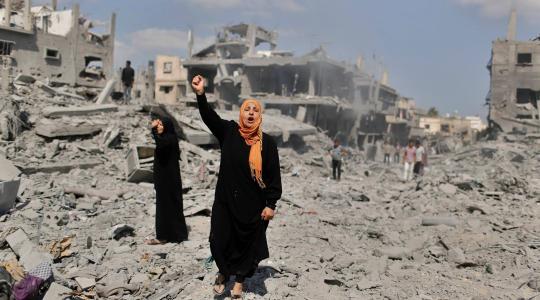 دمار خلال حرب غزة