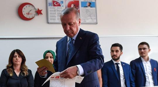 أردوغان يحصل على 59.9 % من الأصوات بعد فرز 20 %