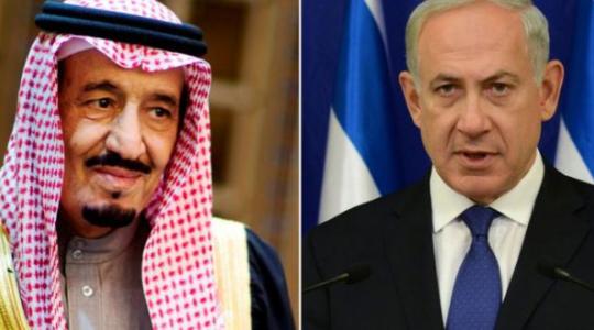 نتنياهو و ملك السعودية